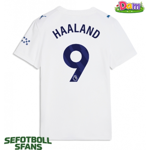Manchester City Erling Haaland #9 Tredje Tröja Kvinnor 2026-27 Kortärmad
